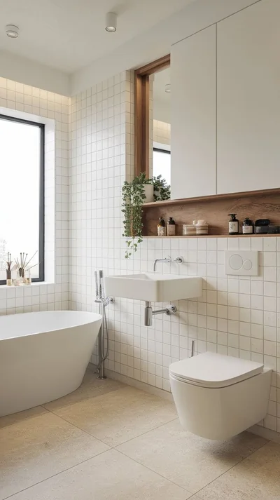 Empty room before staging