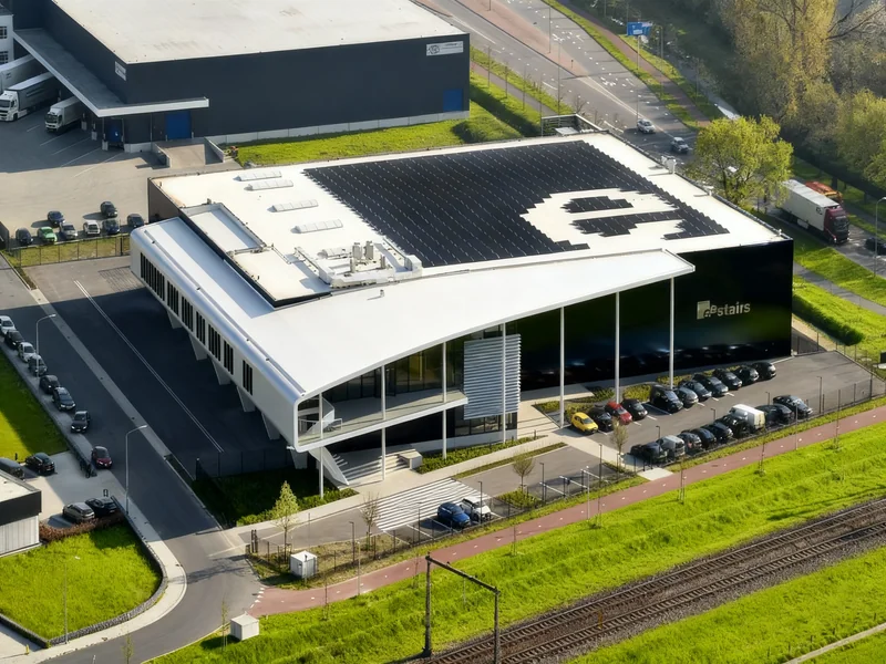 Improve the image quality of this aerial photography, and apply premium looking materials (gradient glossiness) on the bui...