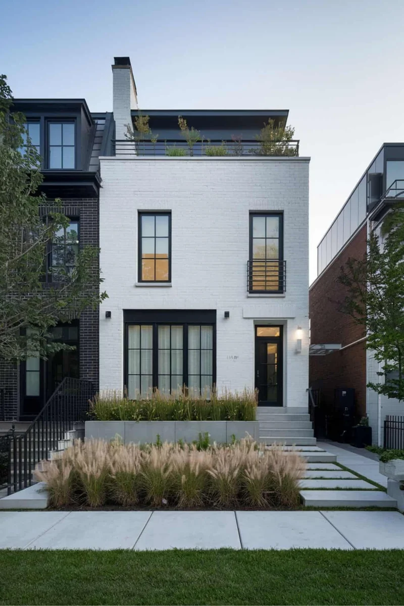 Empty room before virtual staging