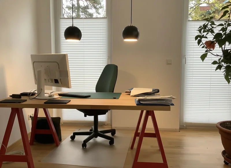 remove the cables on the table.