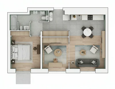 Floor Plans Rendering