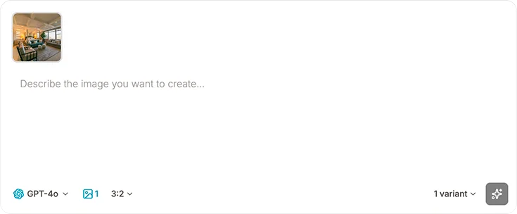 Stager GO's prompt composer